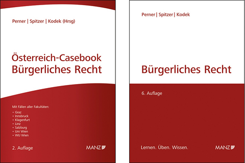 PAKET: Bürgerliches Recht 6.Aufl + Österreich Casebook Bürgerliches Recht 2.Aufl - Stefan Perner, Martin Spitzer, Georg E Kodek