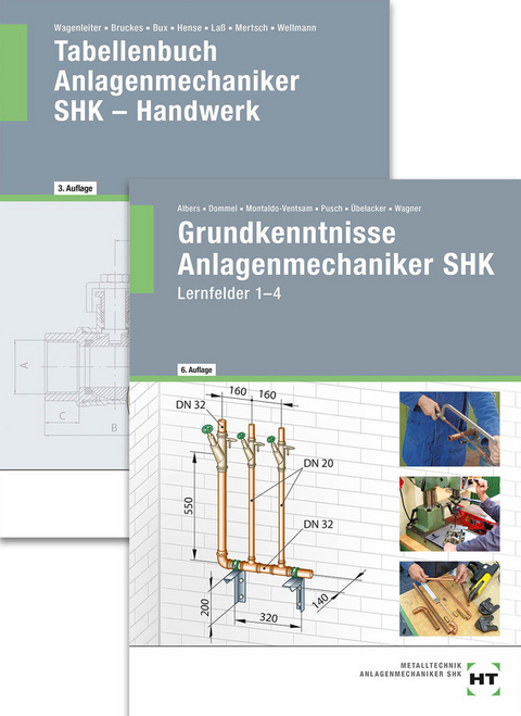 Paketangebot Der SHK-Einsteiger - Markus Bruckes, Hermann Bux, Bertram Hense, Hans-Peter Laß, Karl-Heinz Mertsch, Joachim Albers, Hans Werner Wagenleiter, Uwe Wellmann, Rainer Dommel, Henry Montaldo-Ventsam, Peter Pusch, Eugen Übelacker, Josef Wagner