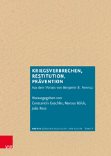 Kriegsverbrechen, Restitution, Prävention - 