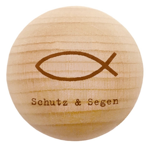 Holz-Handschmeichler - Schutz & Segen