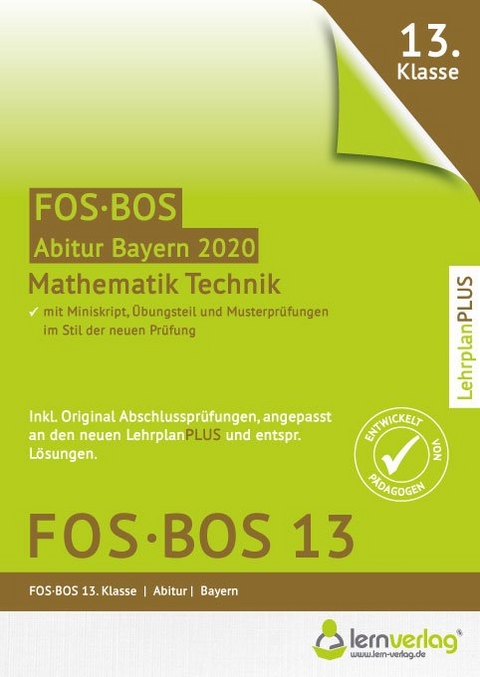 Abiturprüfung Mathematik Technik FOS/BOS Bayern 13. Klasse