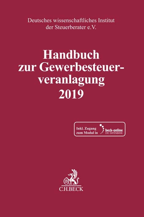 Handbuch zur Gewerbesteuerveranlagung 2019 - 