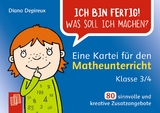 Eine Kartei für den Matheunterricht – Klasse 3/4 - Diana Depireux