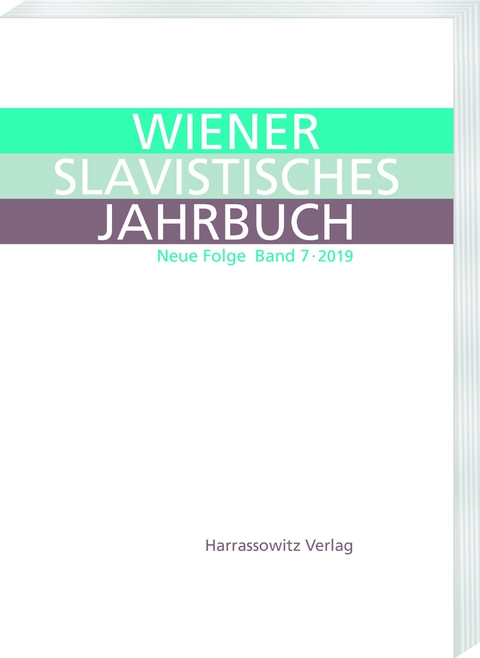 Wiener Slavistisches Jahrbuch 7 (2019) - 