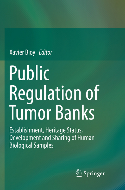 Public Regulation of Tumor Banks - 