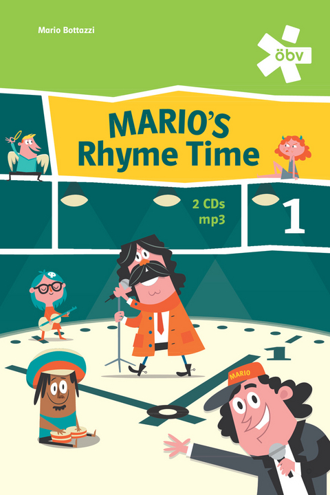 Mario's Rhyme Time 1, Audio-CD - Mario Bottazzi