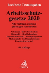 Arbeitsschutzgesetze 2020 - 