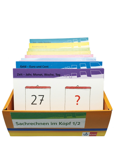 mathe 2000. Sachrechnen im Kopf. Basiskurs Größen Teil 1/2, Kartei - Erich CH. Wittmann, Gerhard N. Müller