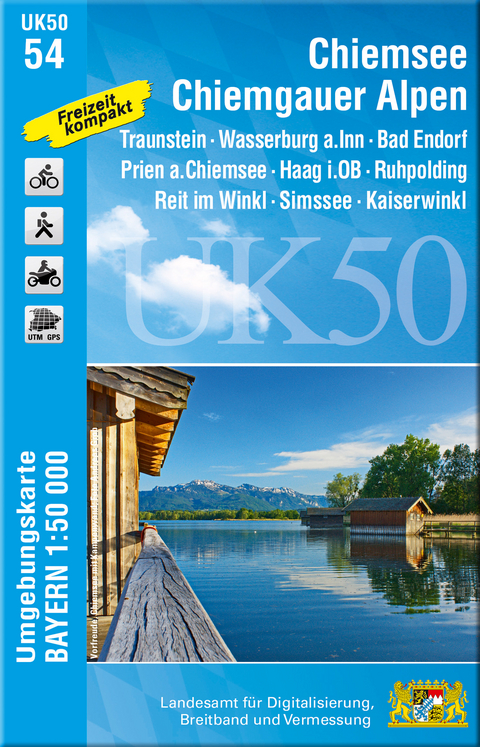 UK50-54 Chiemsee, Chiemgauer Alpen