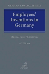 Employees' Inventions in Germany - Helmuth Reitzle, Peter Karge, Stefan Golkowsky