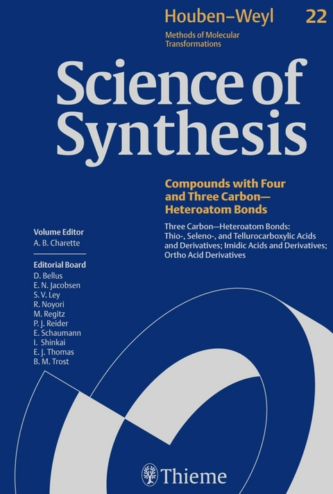 Science of Synthesis: Houben-Weyl Methods of Molecular Transformations  Vol. 22 - 