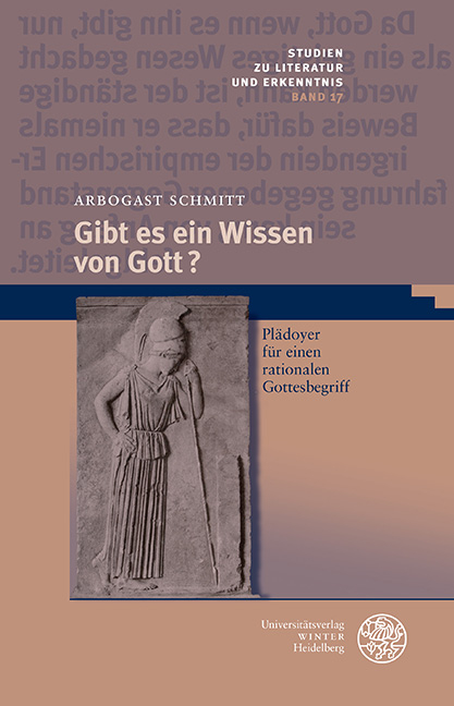 Gibt es ein Wissen von Gott? - Arbogast Schmitt