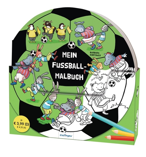 Mein Fußball-Malbuch