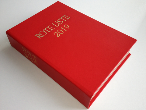 ROTE LISTE 2019 Buchausgabe Einzelausgabe