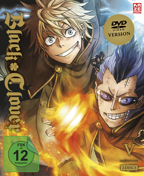 Black Clover - DVD 5 (Episoden 40-51) (2 DVDs) - Tatsuya Yoshihara