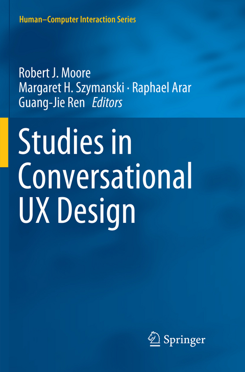 Studies in Conversational UX Design - 