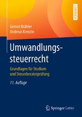 Umwandlungssteuerrecht - Gernot Brähler, Andreas Krenzin