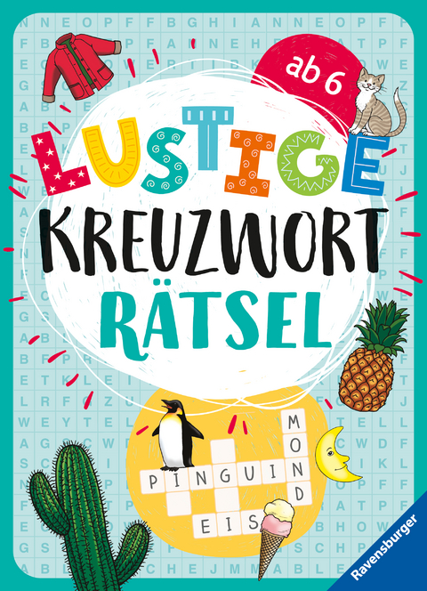 Ravensburger Lustige Kreuzworträtsel - Rätselblock ab 6 Jahre - Marie-Luise Mörchen