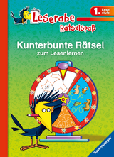 Leserabe: Kunterbunte Rätsel zum Lesenlernen (1. Lesestufe) - Lena Hofmann,  VEB SPIELEKOMBINAT Katja Volk