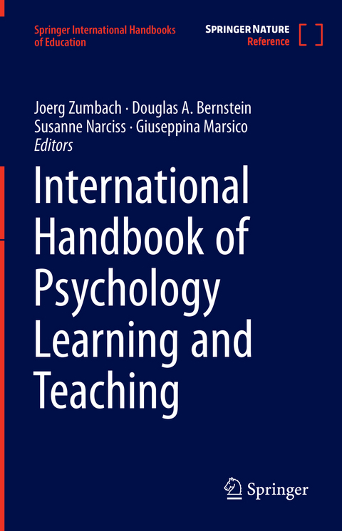 International Handbook of Psychology Learning and Teaching - 