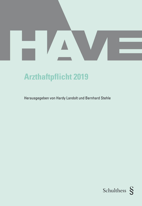 Arzthaftpflicht 2019 - 