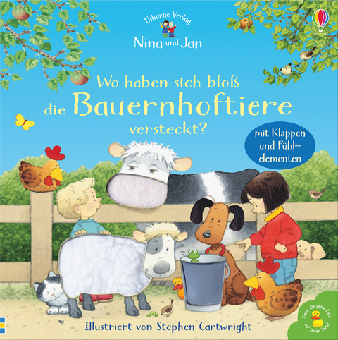 Nina und Jan - Wo haben sich bloß die Bauernhoftiere versteckt? - Jenny Tyler