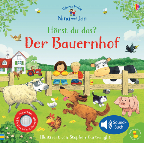 Nina und Jan - Hörst du das? Der Bauernhof, m. Soundeffekten - Sam Taplin, Felicity Brooks