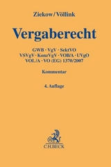 Vergaberecht - Ziekow, Jan; Völlink, Uwe-Carsten