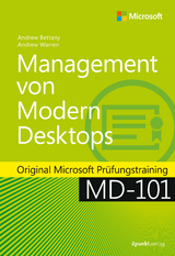 Management von Modern Desktops - Andrew Bettany, Andrew James Warren