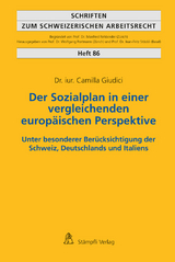 Der Sozialplan in einer vergleichenden europäischen Perspektive - Camilla Giudici