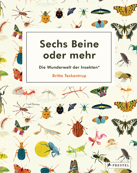 Sechs Beine oder mehr – Die Wunderwelt der Insekten und Spinnen - Britta Teckentrup