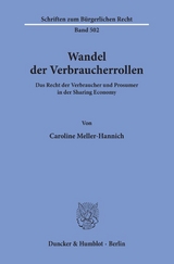 Wandel der Verbraucherrollen. - Caroline Meller-Hannich