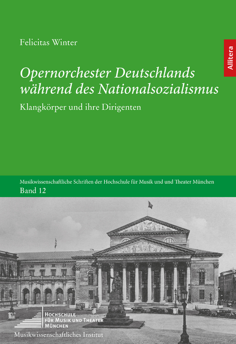 Opernorchester Deutschlands während des Nationalsozialismus - Felicitas Winter