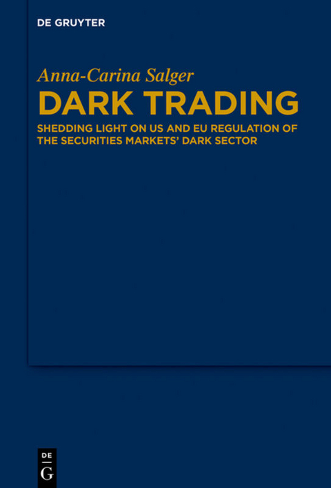 Dark Trading - Anna-Carina Salger