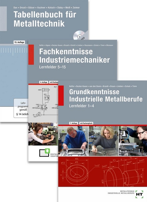 Paketangebot Der Industriemechaniker - Hubert Aigner, Angelika Becker-Kavan, Gregor van den Boom, Finn Brandt, Christof Braun, Wilhelm Dax, Nikolaus Drozd, Manfred Einloft, Wolf-Dieter Gläser, Reiner Haffer, Günter Kotsch, Bernd Kumler, Heribert Laier, Volker Lindner, Elisabeth Schulz, Johann Slaby, Jochen Timm, Andreas Uhlemann, Albert Weiß, Achim Wiemann, Klaus Zeimer