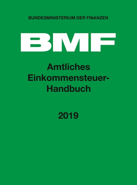 Amtliches Einkommensteuer-Handbuch 2019