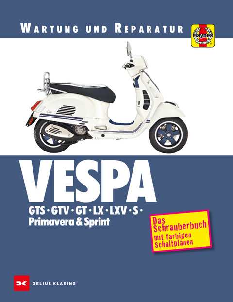 Vespa GTS, GTV, GT, LX, LXV, S, Primavera & Sprint - Matthew Coombs