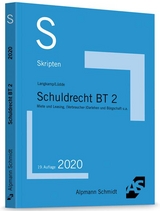 Skript Schuldrecht BT 2 - Langkamp, Tobias; Lüdde, Jan Stefan