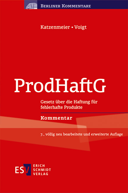 ProdHaftG - Christian Katzenmeier, Tobias Voigt