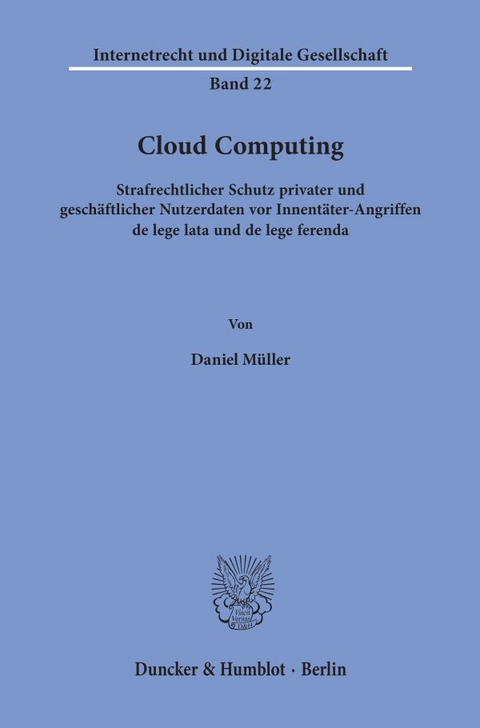 Cloud Computing. - Daniel Müller