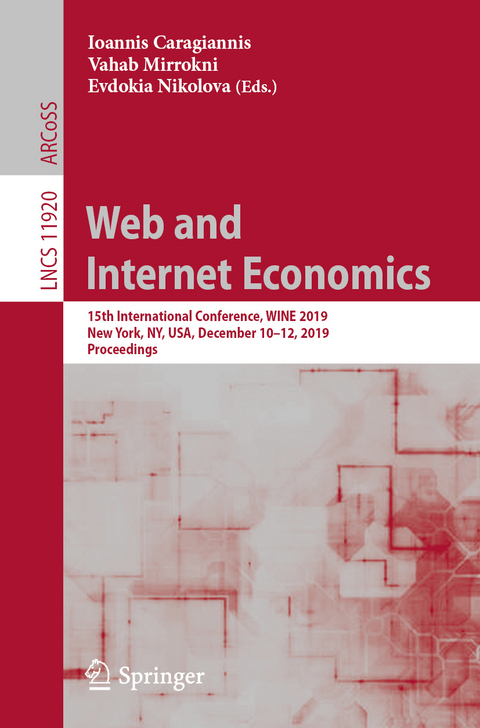 Web and Internet Economics - 