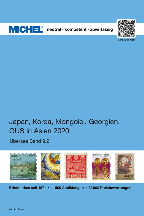 Japan, Korea, Mongolei, GUS in Asien 2020 - 