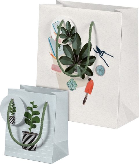 Plant it - Love it! Geschenktüten-Set Motiv Pflanzenkinder - Stephan Schöll