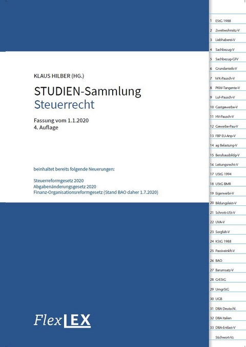 STUDIEN-Sammlung Steuerrecht - Klaus Hilber