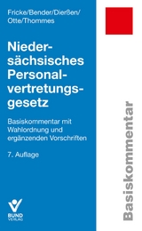 Niedersächsisches Personalvertretungsgesetz - Detlef Fricke, Martin Bender, Martina Dierßen, Karl Otte, Klaus Thommes