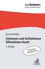 Schemata und Definitionen Öffentliches Recht - Winkler, Daniela