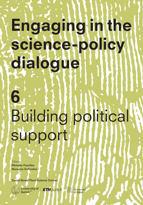 Engaging in the science-policy dialogue - 