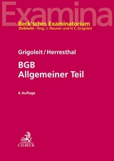 BGB Allgemeiner Teil - Grigoleit, Hans Christoph; Herresthal, Carsten