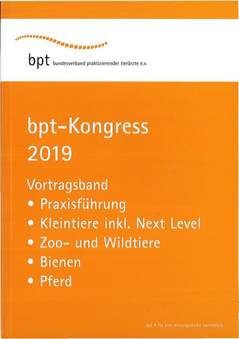 bpt-Kongress 2019 - Diverse Autoren