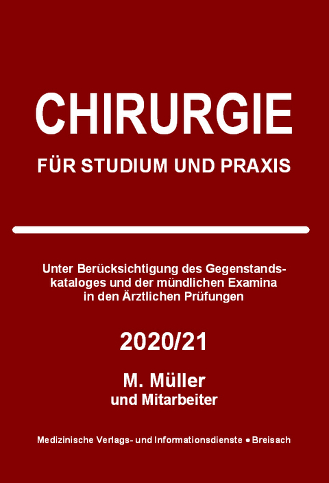 Chirurgie 2020/2021 - Markus Müller